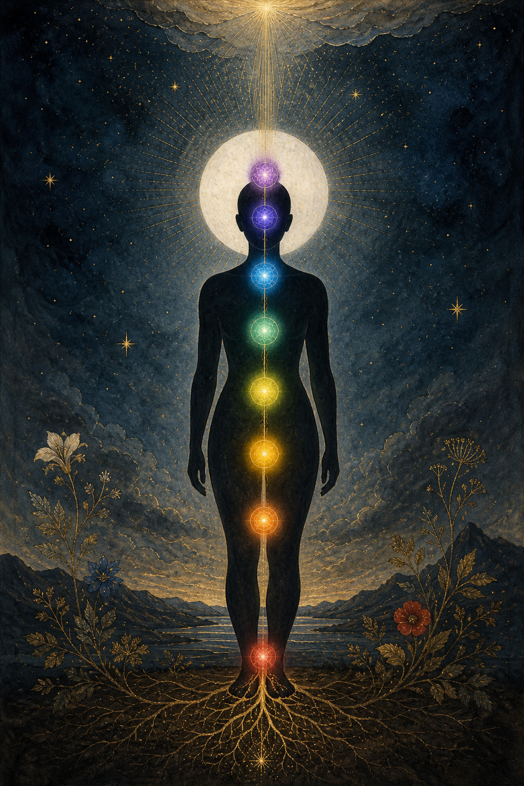 Illustration pour Les Chakras